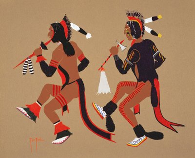 Dance of Dog Soldiers by Monroe Tsatoke